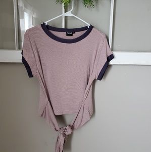 Nwot Mono B crop top super soft sz small